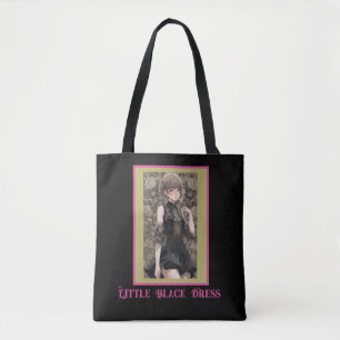 Tote Bag Vintage noir vêtement LBD