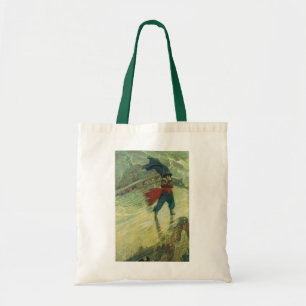 Tote Bag Vintage Pirate, le Hollandais volant par Howard Py