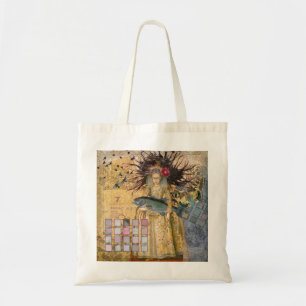Tote Bag Vintage Pisces femme gothique classique
