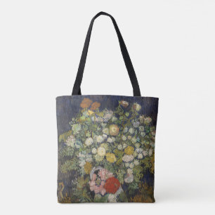Tote Bag Vintage Vincent Van Gogh Bouquet de fleurs Floral