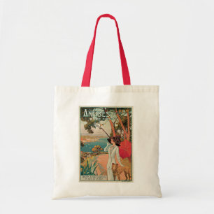 Tote Bag Vintage voyage d'Antibes, France