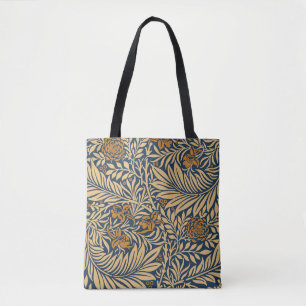 Tote Bag Vintage William Morris Larkspur Motif