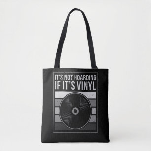 Tote Bag Vinyl Collector Music DJ Record Men Vinyl