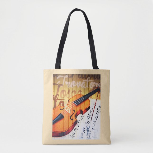 Tote Bag Violon (Devant)