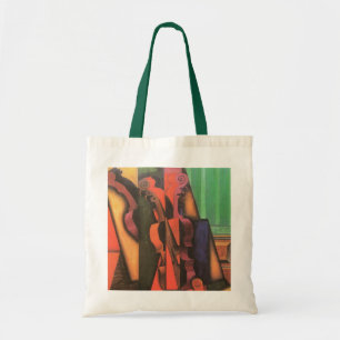 Tote Bag Violon et Guitare de Juan Gris, Art Cubiste Vintag