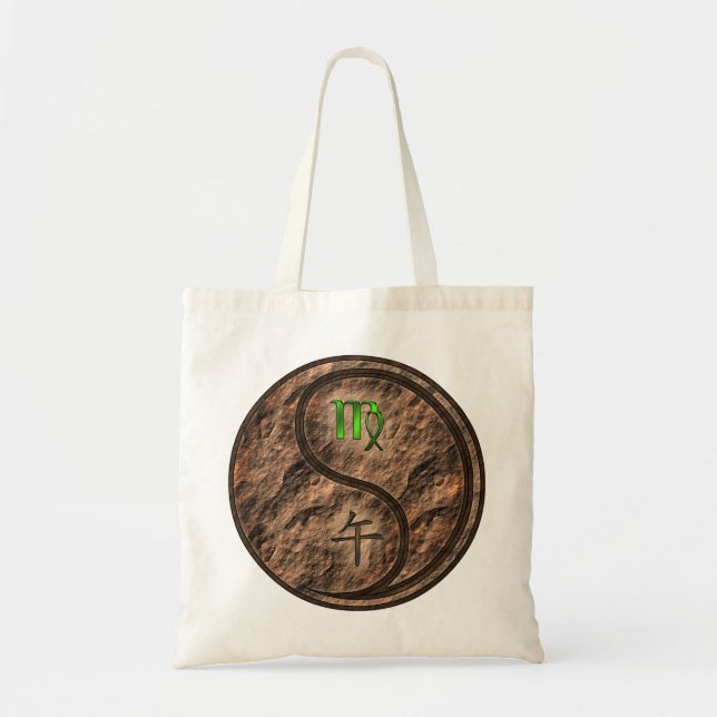 Tote Bag Virgo & Earth Horse (Devant)