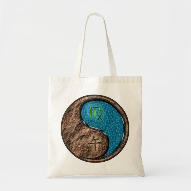 Tote Bag Virgo & Water Horse (Devant)