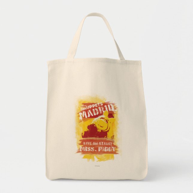 Tote Bag Vis sur scène ! Mlle Piggy (Devant)