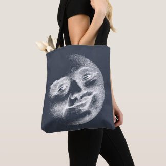 Tote Bag Visage de Lune Antique