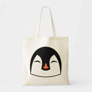 Tote Bag Visage de pingouin