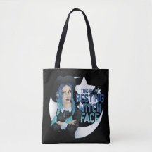 Visage de repos de sorcière