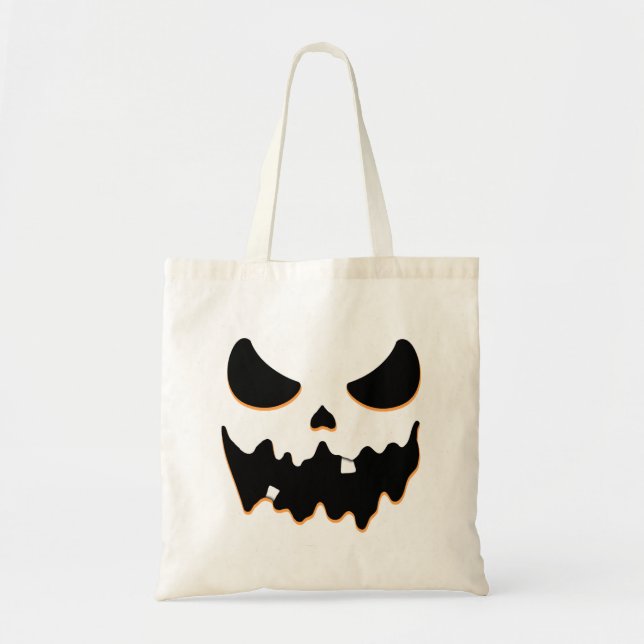 Tote Bag Visage effrayant (Devant)