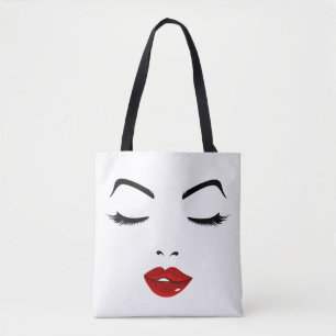 Tote Bag Visage élégant