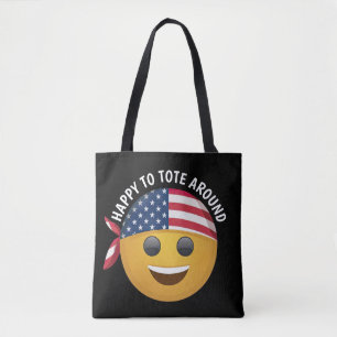 Tote Bag Visage Emoji