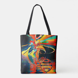 Tote Bag Vision biblique d'un paon de mort