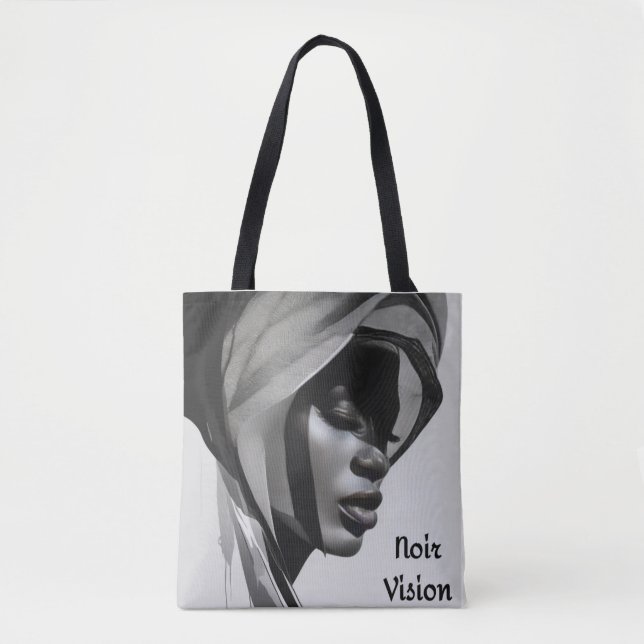 Tote Bag Vision Noir (Devant)