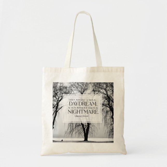 Tote Bag Vision sans action (Devant)