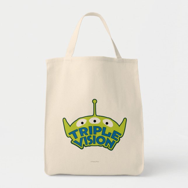 Tote Bag Vision triple Alien (Devant)