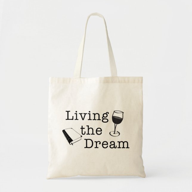 Tote Bag Vivant Fourre-tout rêveur (Devant)