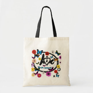 Tote Bag Vivez et aimez vos rêves