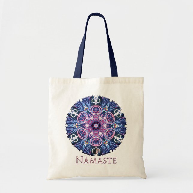 Tote Bag Vivid Namaste Kaleidoscope (Devant)
