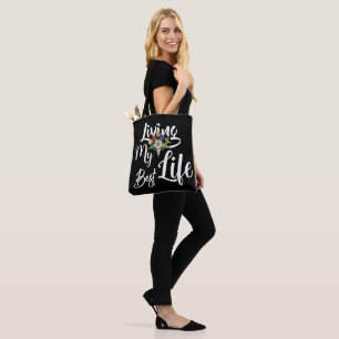 Tote Bag Vivre ma meilleure vie OES