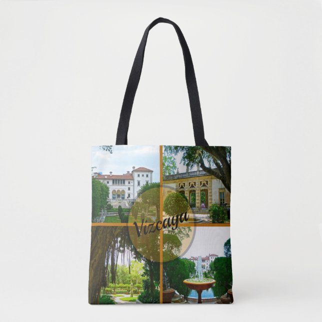 Tote Bag Vizcaya Museum and Botanical Garden Miami Floride (Devant)