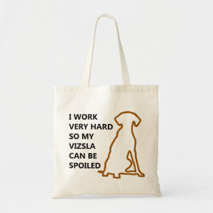 Tote Bag Vizsla gâtée