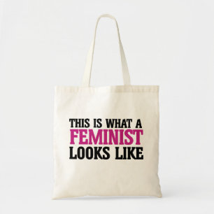 Tote Bag Voici à quoi ressemble un féministe