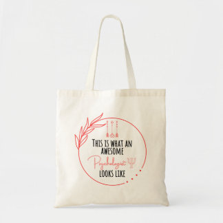 Tote Bag Voici à quoi ressemble un psychologue génial