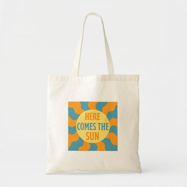 Tote Bag Voici Le Soleil (Devant)