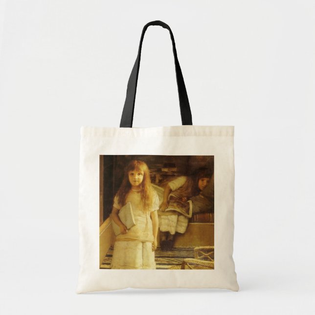 Tote Bag Voici notre coin par Sir Lawrence Alma Tadema (Devant)