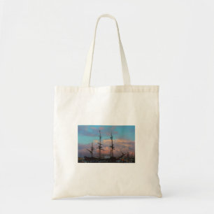 Tote Bag Voilier dans le saint Malo