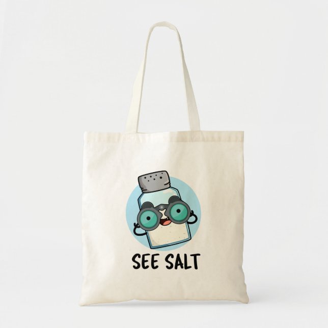 Tote Bag Voir Salt Funny Sea Salt (Devant)