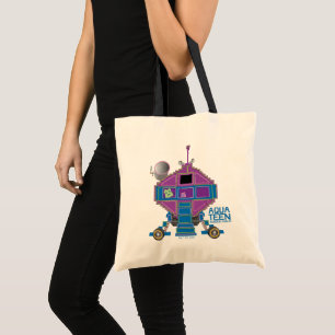 Tote Bag Voiture Aqua Ado Hunger Force Mooninites