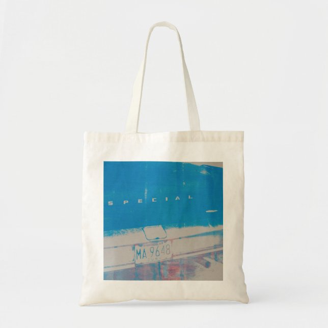 Tote Bag Voiture bleue (Devant)