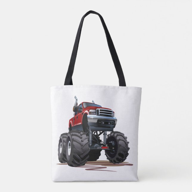 Tote Bag Voiture de dessin (Dos)