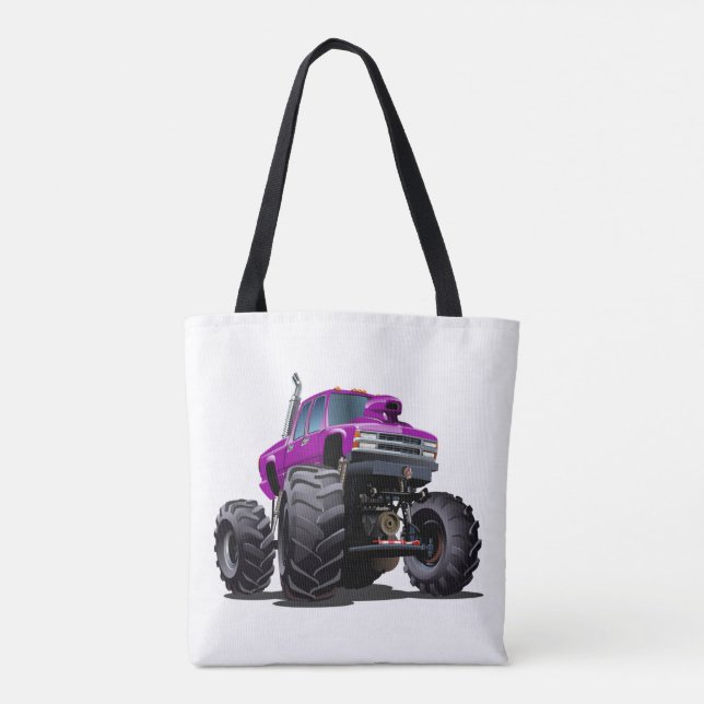 Tote Bag Voiture de dessin (Dos)