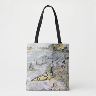 Tote Bag Voitures de science-fiction futuristes vintage, ta