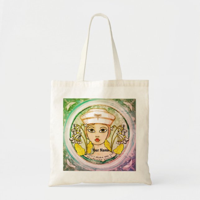 Tote Bag Voix infirmière (Devant)