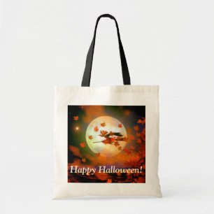 Tote Bag Vol de sorcière d'Halloween