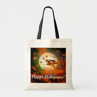 Tote Bag Vol de sorcière d'Halloween