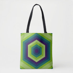 Tote Bag Vortex verdoyant