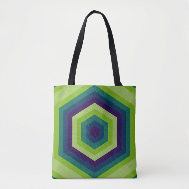 Tote Bag Vortex verdoyant (Devant)