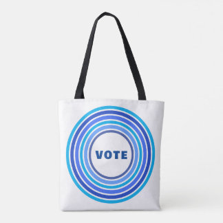 Tote Bag VOTE Fourre-tout MultiBlue (blanc)