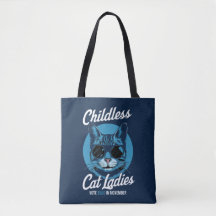 Votez Démocrates Bleus sans enfants, Chat Dames 20