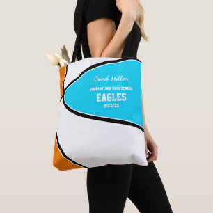Tote Bag votre équipe de basketball aux couleurs PERSONNALI