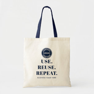 Tote Bag Votre logo d'entreprise, slogan et nom de société