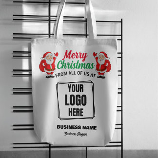 Tote Bag Votre logo ici Marqué cadeau de Noël promotionnel