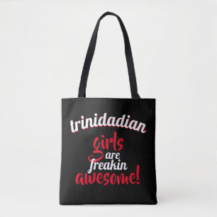 Tote Bag (Votre Texte) Les filles sont Freakin Awesome